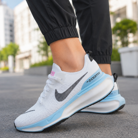 Ni_ke ZoomX Invincible Run 3 White Sky Blue Running Shoes