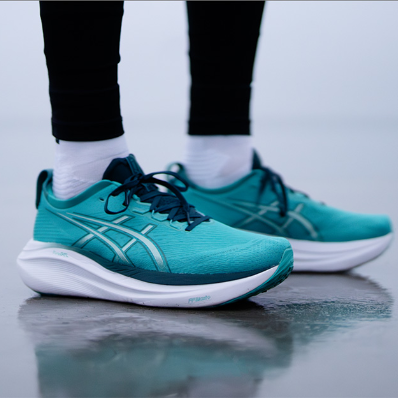 AS_ICS Novablast 5 Running Shoes – Aqua Blue