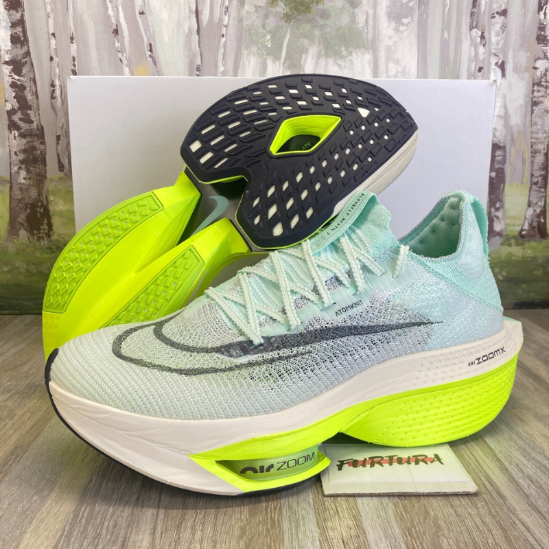 Ni_ke Ai_r Zoom Alphafly Next% 3 Mint Volt Running Shoes