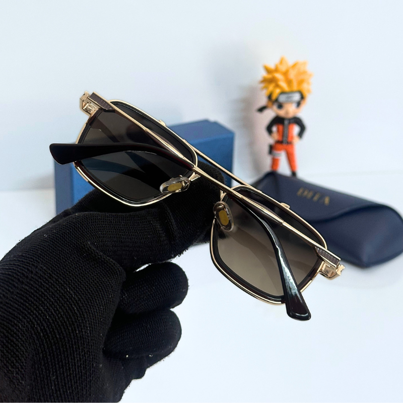 DIT@ Premium Square Frame Sunglasses – Luxury Metal Finish | UV Protection