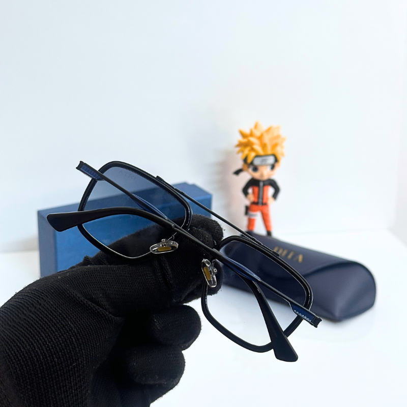 DIT@ Premium Square Frame Sunglasses – Luxury Metal Finish | UV Protection