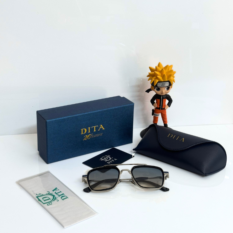 DIT@ Premium Square Frame Sunglasses – Luxury Metal Finish | UV Protection