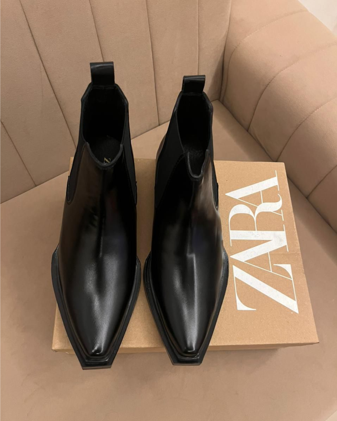 Me_n's Prem_ium Black Chelsea Boots – Classic Slip-On Ankle Boots