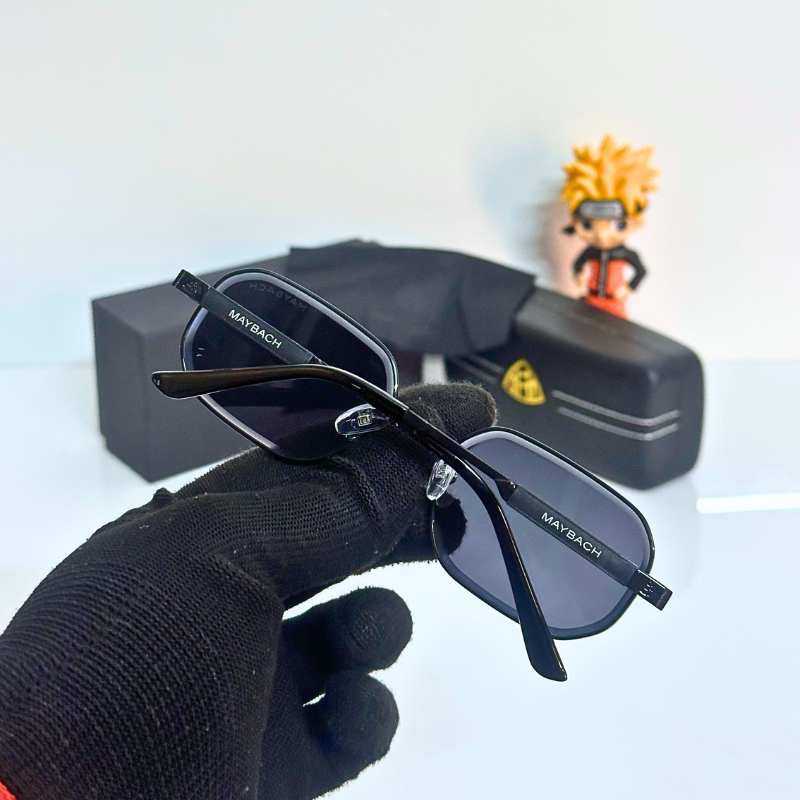 MAYB@CH Luxury Sunglasses – Premium Rimless Frame | UV Protection | Unisex Designer Eyewear