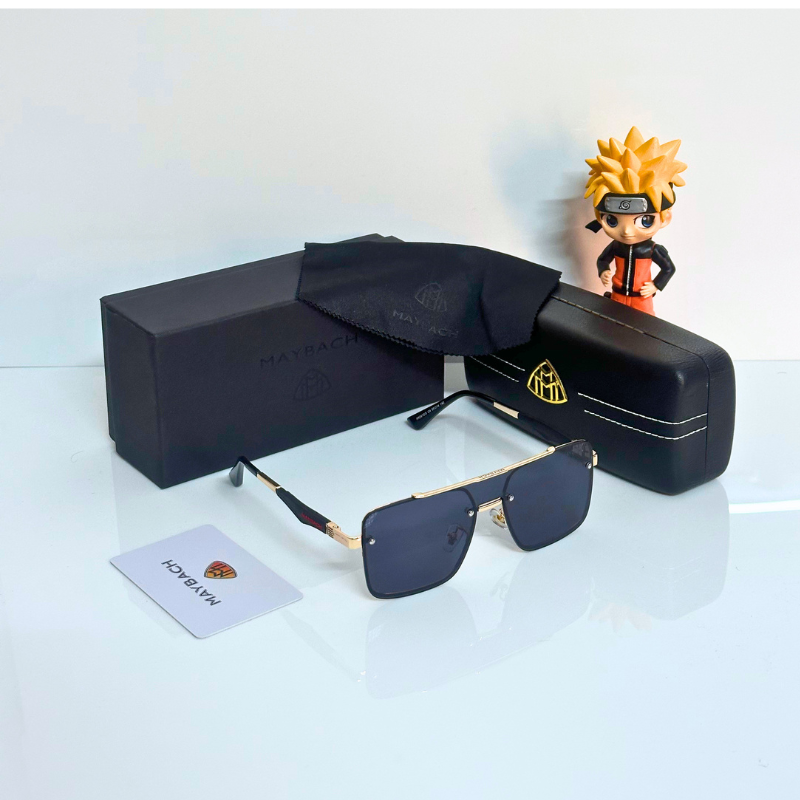 MAYB@CH Luxury Sunglasses – Premium Rimless Frame | UV Protection | Unisex Designer Eyewear