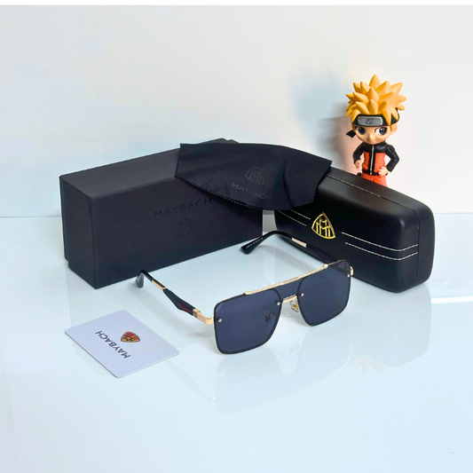 MAYB@CH Luxury Sunglasses – Premium Rimless Frame | UV Protection | Unisex Designer Eyewear