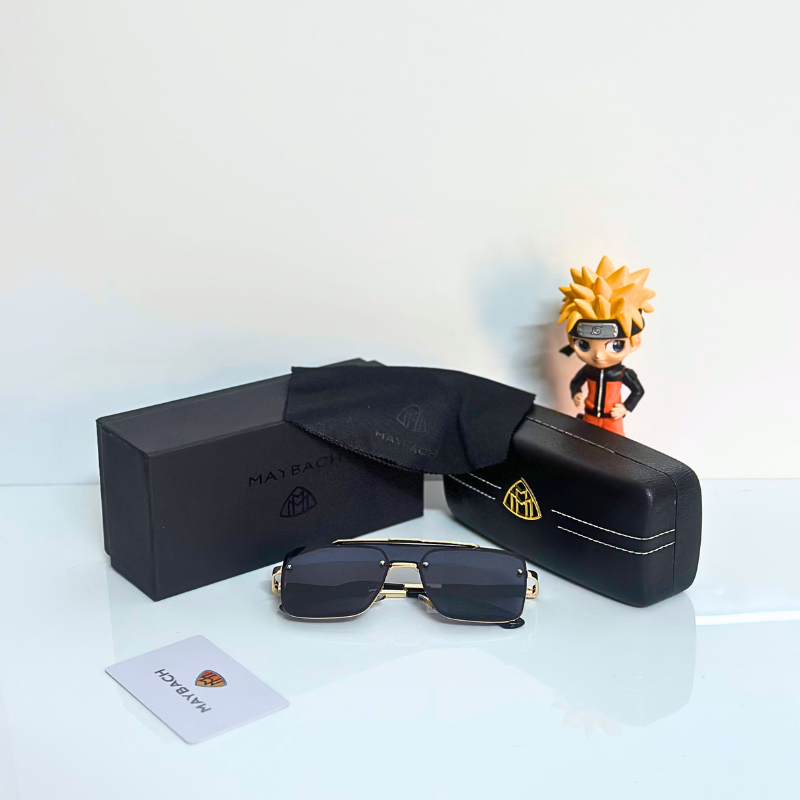 MAYB@CH Luxury Sunglasses – Premium Rimless Frame | UV Protection | Unisex Designer Eyewear