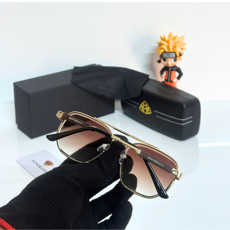 MAYB@CH Luxury Sunglasses – Premium Rimless Frame | UV Protection | Unisex Designer Eyewear
