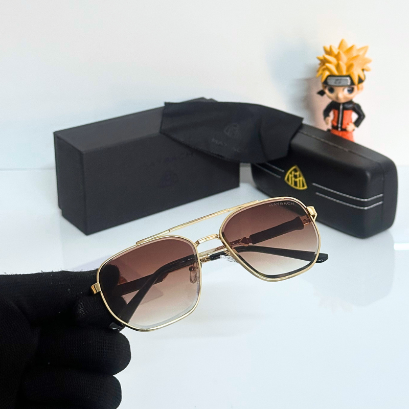 MAYB@CH Luxury Sunglasses – Premium Rimless Frame | UV Protection | Unisex Designer Eyewear