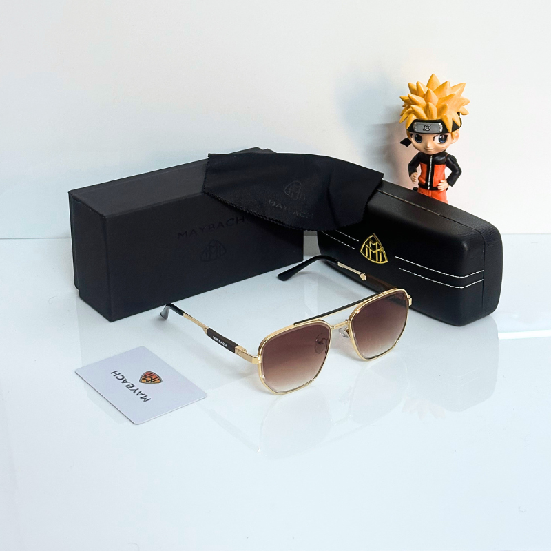 MAYB@CH Luxury Sunglasses – Premium Rimless Frame | UV Protection | Unisex Designer Eyewear