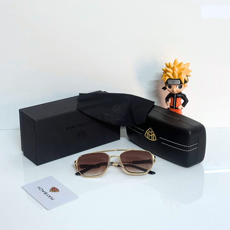 MAYB@CH Luxury Sunglasses – Premium Rimless Frame | UV Protection | Unisex Designer Eyewear