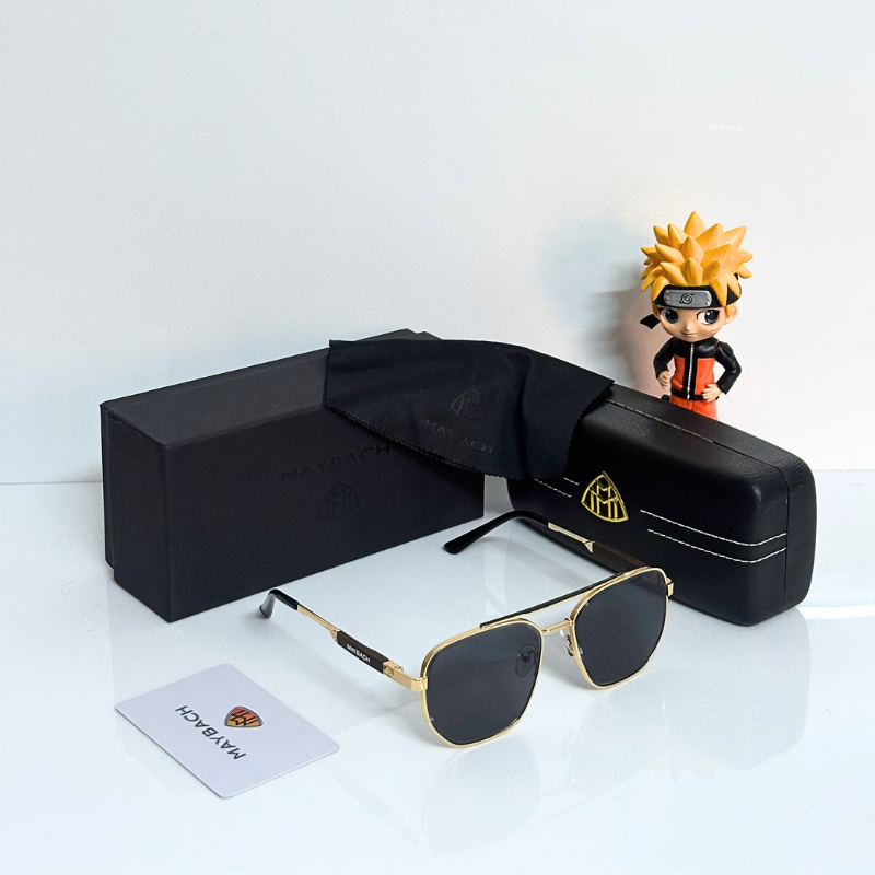 MAYB@CH Luxury Sunglasses – Premium Rimless Frame | UV Protection | Unisex Designer Eyewear