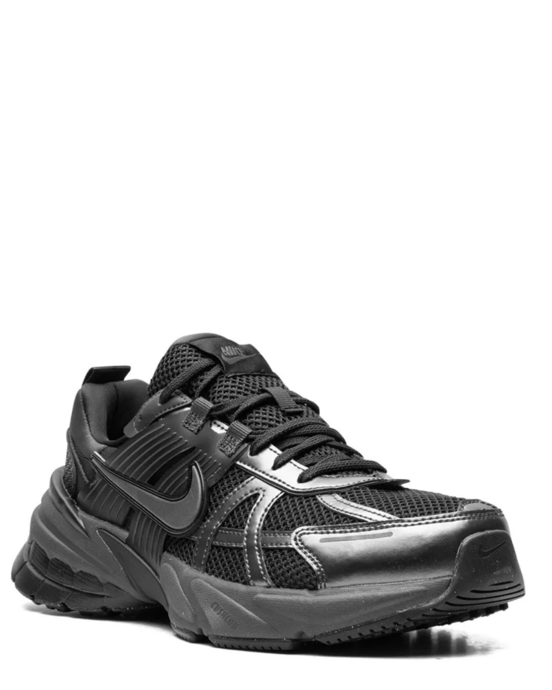 Ni_ke Me_n's All-Black Chunky Running Sneakers