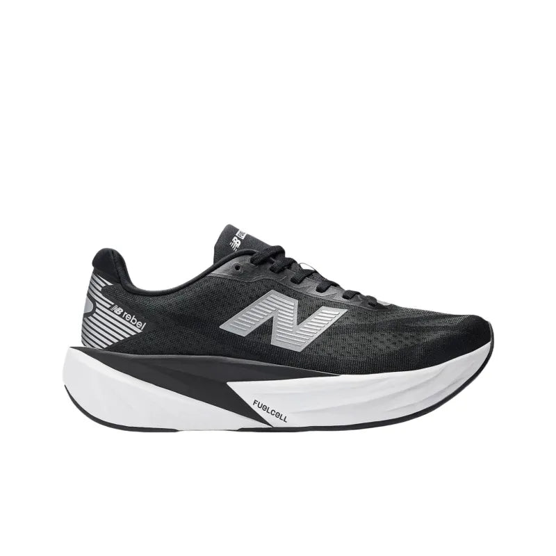 New Bal_ance FuelCell Rebel V5 Abrasion-Resistant Low-Top Running Shoes, Unisex, Black