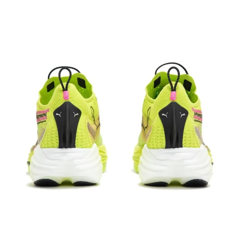 Pu_ma Fast R Nitro Elite 2 Fabric Breathable and Resilient Low-Top Running Shoe Men's Green