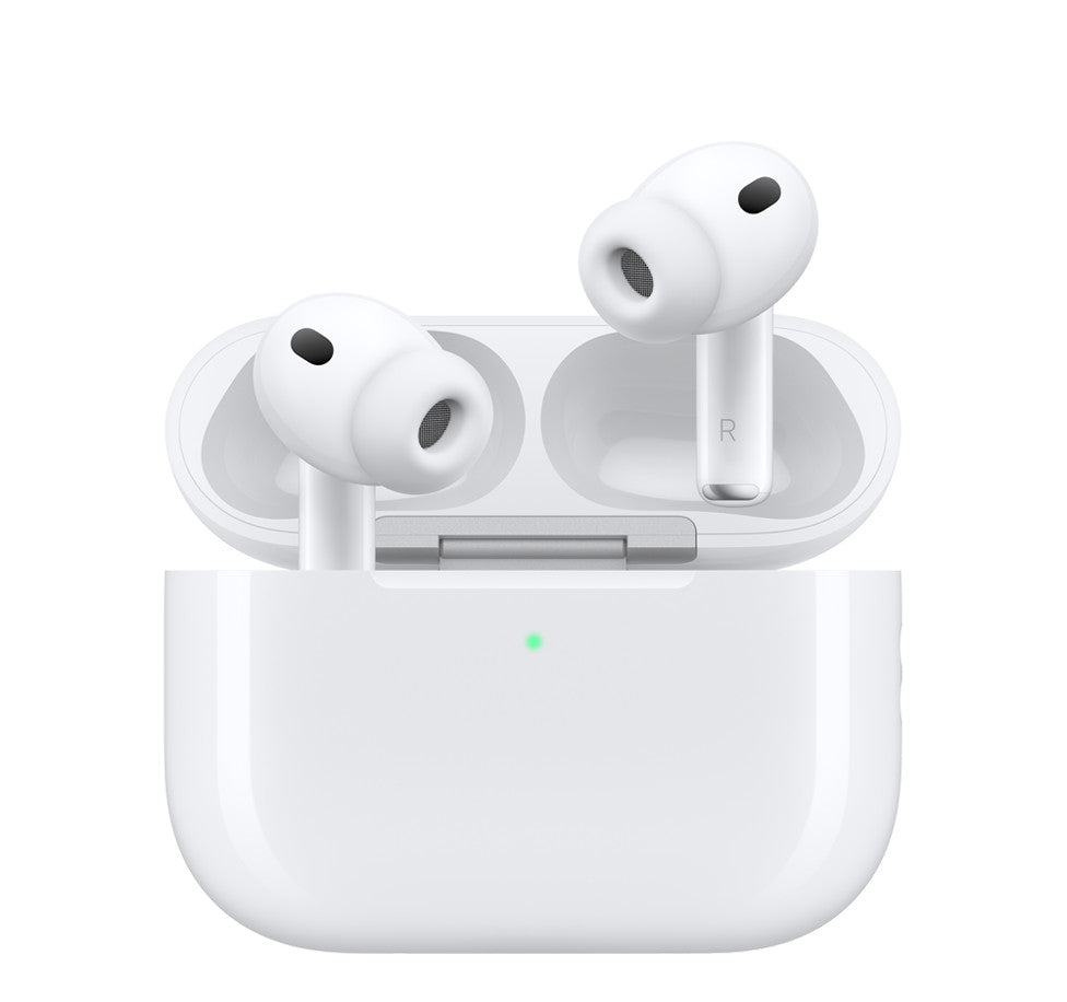 AirPods Pro 3 MagSafe Charging Case (USB-C) with speaker and lanyard loop