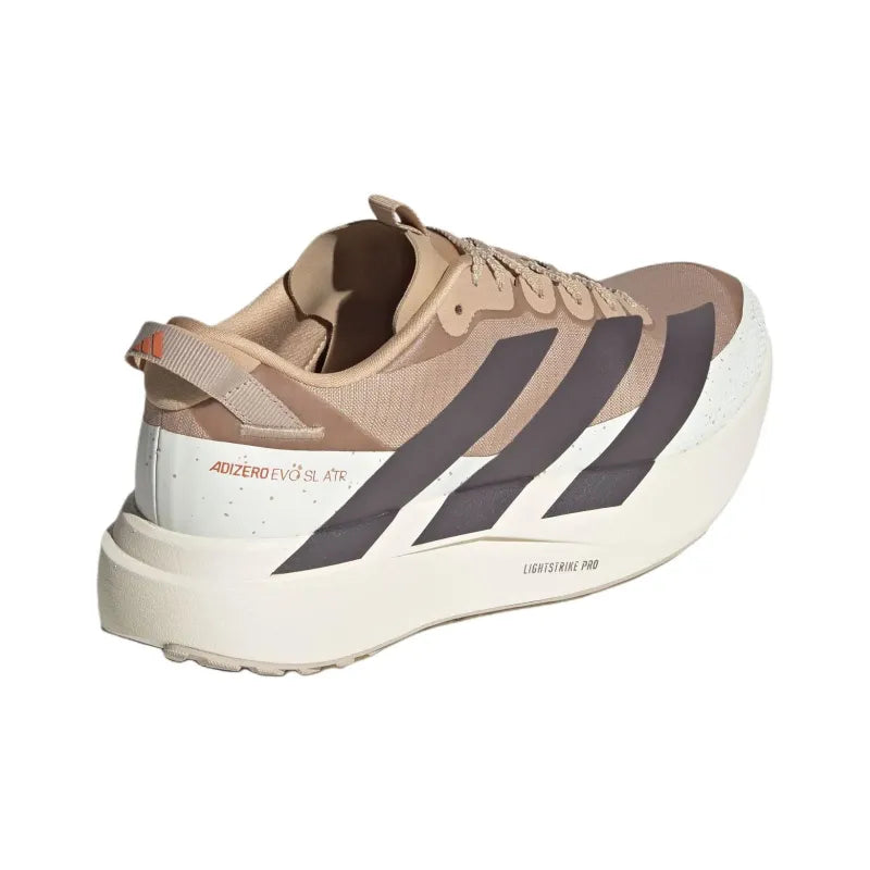 Adi_das Adizero Evo SL Marathon Running Shoes Unisex White Umber
