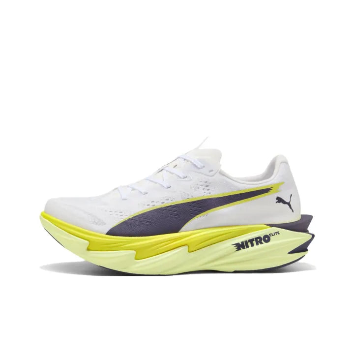 Puma Diviate Nitro Elite 4 Women's Racing White Running Shoes