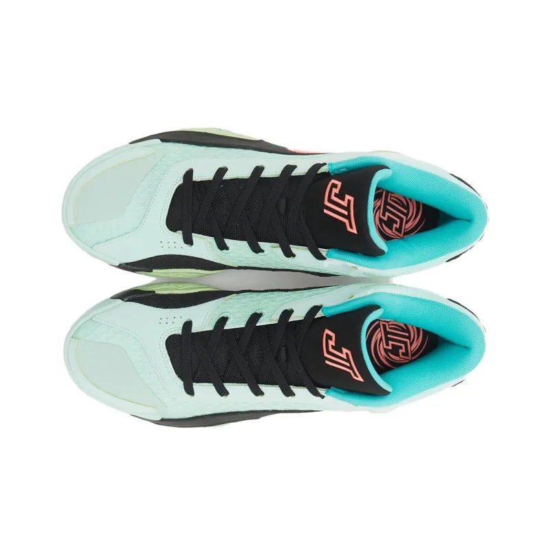 Jor_dan Tatum 2 Mint Foam Low-Top Basketball Shoes Men's Beige Black International Version