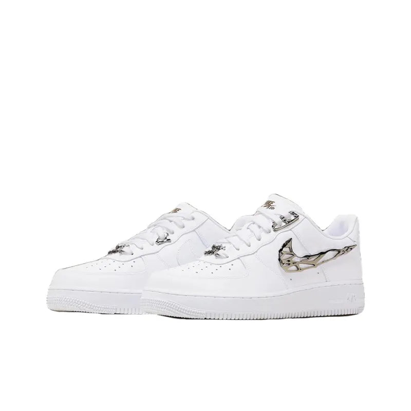 Ni_ke Air Force 1 Low-Top Skateboarding Shoes Unisex White