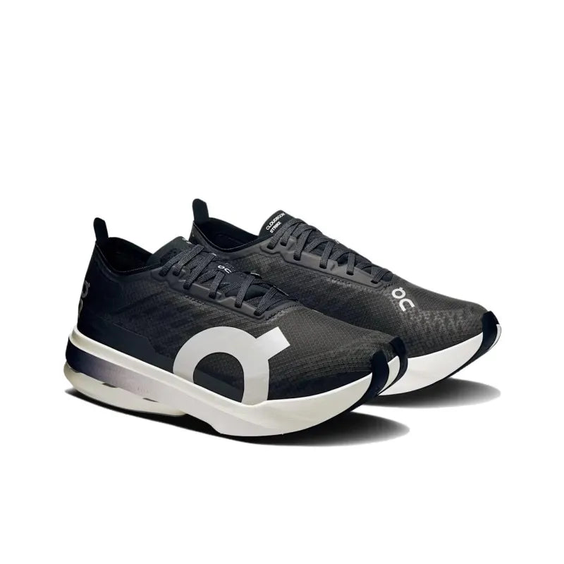 O_n Cloud Boom Strike Breathable, Lightweight, Cushioned, Low-Top, Long-Distance Running Shoes for men, Black