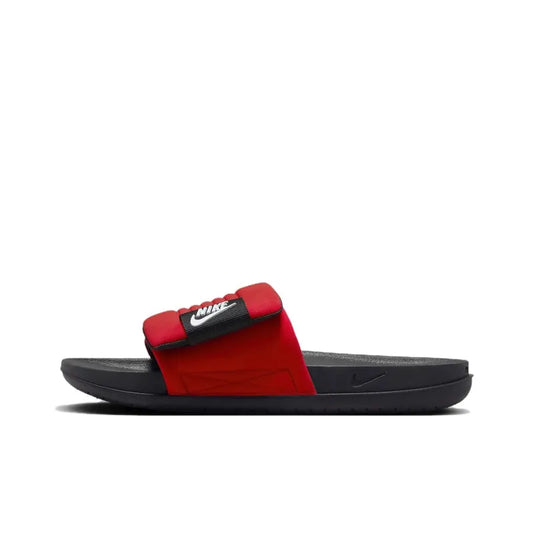 Ni_ke Offcourt Adjust Slide University Red Black