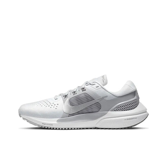 Nike Air Zoom Vomero 15 Shock Absorbers Anti-Slip + Abrasion-Resistant Low-Top Running Shoes for men (Gray Silver)