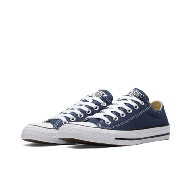 Con_verse Chu_ck Tay_lor All Star Classic, Versatile, Breathable, Lightweight, Low-Top Canvas Shoes, Unisex, Blue
