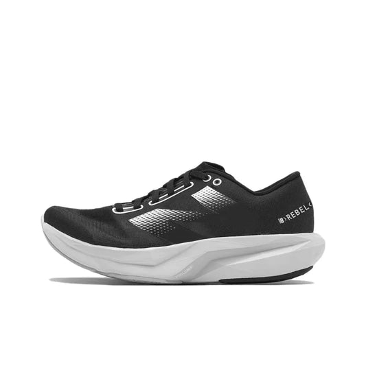New Bala_nce Rebel V4 Low-Top Running Shoes men's Black D Width