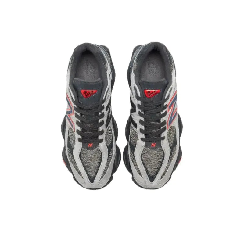 New Bala_nce NB 9060 Low-Top Casual Running Shoes for Men (Gray/Black)