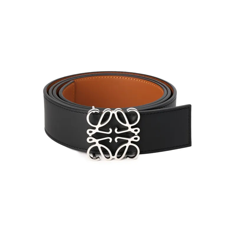 Loewe Angram Calfskin Leather Belt for Men
