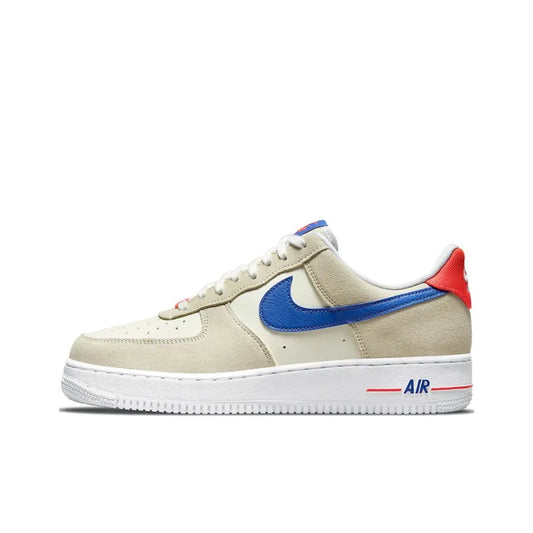N_ike Air Force 1 '07 LV8 Coconut Milk Hyper Royal