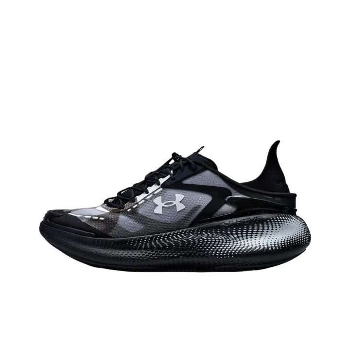 Under Armour Ecco Casual Shoes Unisex Curry Asia Tour Thick Sole Low-Top Black