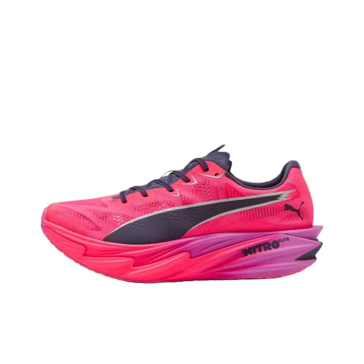 Puma × HYROX Deviate Nitro Elite 4 Men's Running Shoes Non-slip, Abrasion-resistant, Breathable, Shock-absorbing