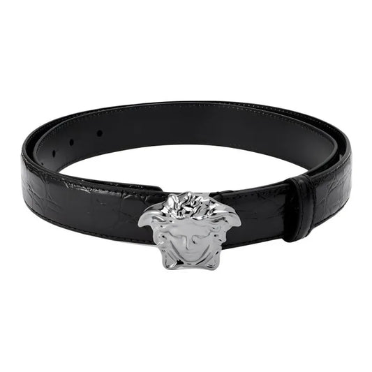 Versace Medusa Leather Belt Men