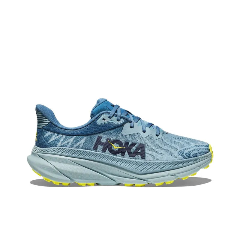 H_oka One One Slip-Resistant, Abrasion-Resistant, Lightweight Low-Top Running Shoes for Men, Blue Green