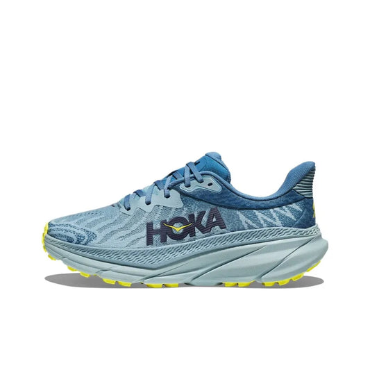 H_oka One One Slip-Resistant, Abrasion-Resistant, Lightweight Low-Top Running Shoes for Men, Blue Green
