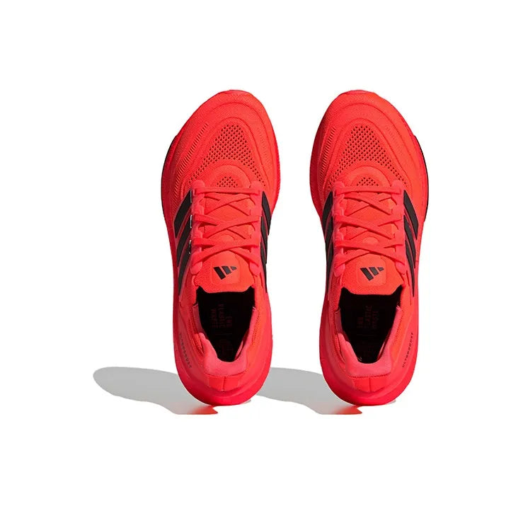 Adi_das Ultraboost Lite Fabric Cushioning, Slip-Resistant, Lightweight, Cushioned Low-Top Running Shoes for Men and men, Red and Black