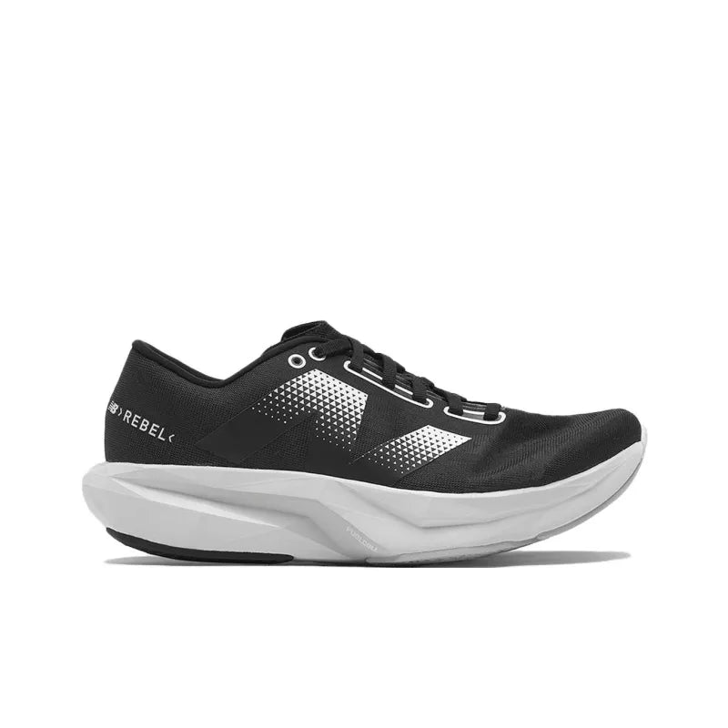 New Bala_nce Rebel V4 Low-Top Running Shoes men's Black D Width
