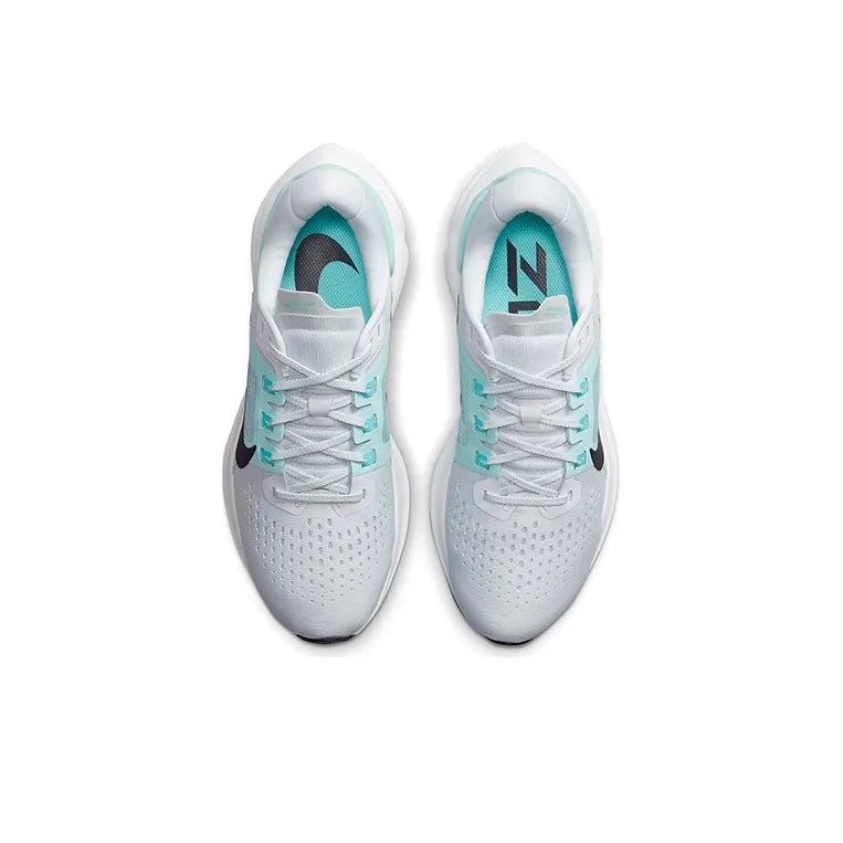 Ni_ke Air Zoom Vomero 15 Shock Absorbers Anti-Slip + Abrasion Resistant + Breathable Low-Top Running Shoes for men White Green