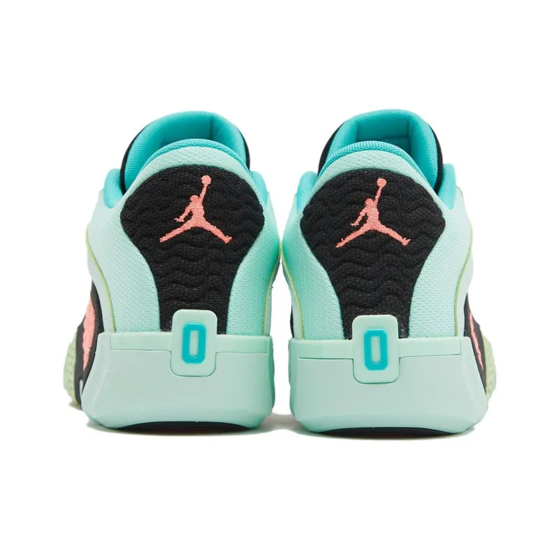 Jor_dan Tatum 2 Mint Foam Low-Top Basketball Shoes Men's Beige Black International Version