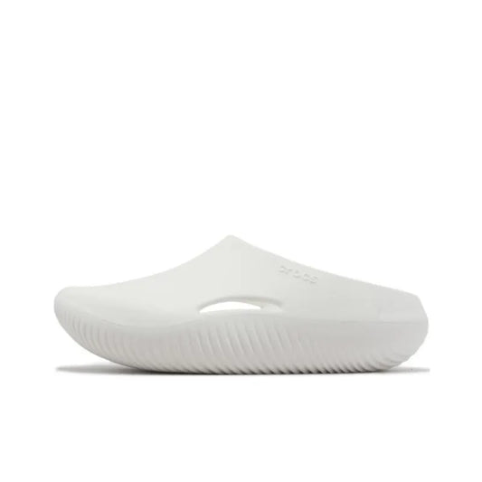 Cros Mellow Recovery Clogs Closed-Toe Slippers Unisex White