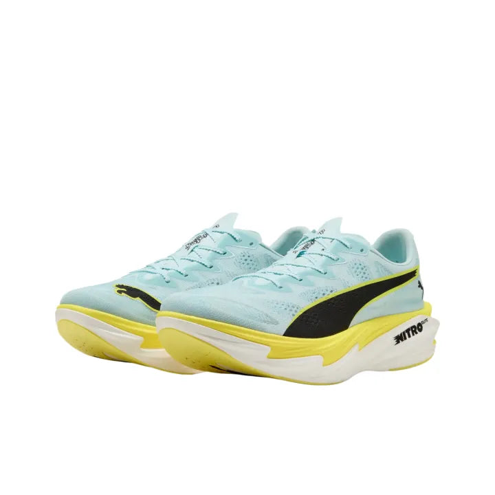 Puma Deviate NITRO Elite 4 Men's Running Shoes Deviate NITRO™ Elite Contrast Lace-up Fabric Low-top