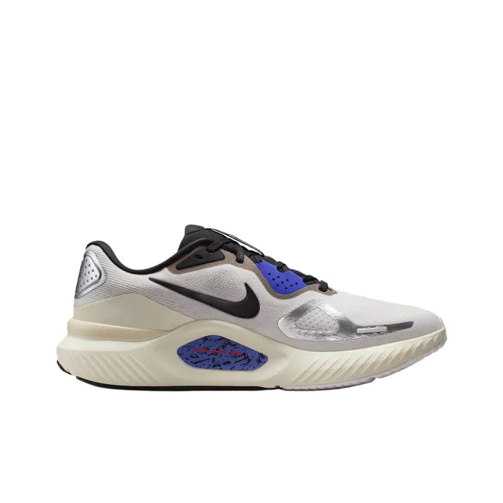 Ni ke Structure 26 Men's Running Shoes White/Silver/Black