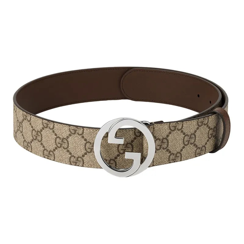 Gucci Blondie Belt Brown Beige Ebony