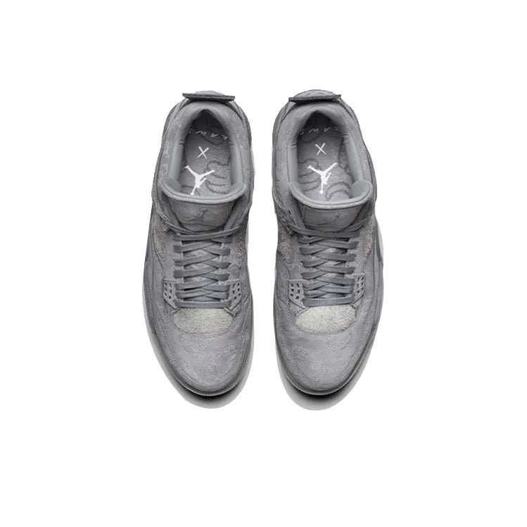 Jor_dan 4 x KAWS Retro Cool Grey